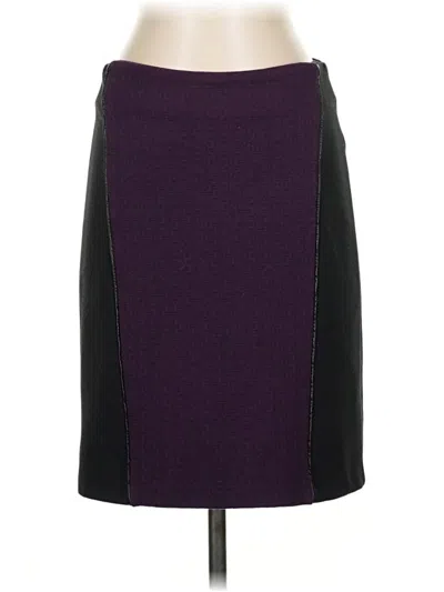 Pre-owned Laundry By Shelli Segal Casual Skirt In Purple