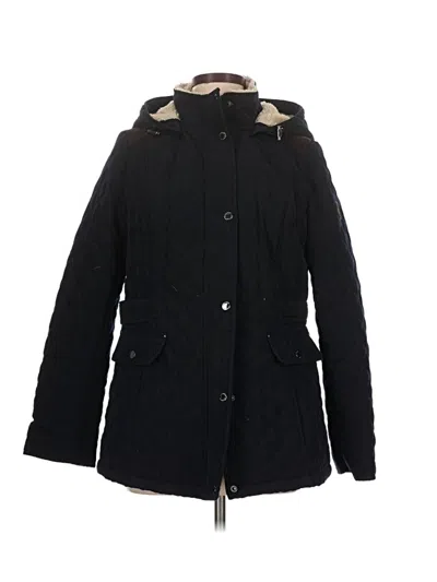 Pre-owned Laundry By Shelli Segal Coat In Black