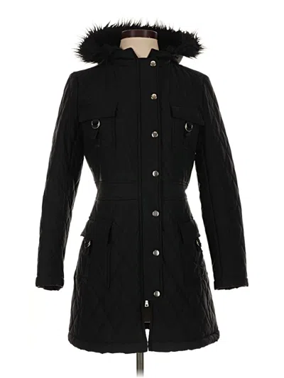 Pre-owned Laundry By Shelli Segal Coat In Black