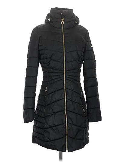 Pre-owned Laundry By Shelli Segal Coat In Black