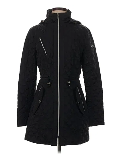 Pre-owned Laundry By Shelli Segal Coat In Black