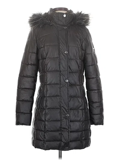 Pre-owned Laundry By Shelli Segal Coat In Black
