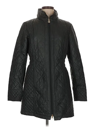 Pre-owned Laundry By Shelli Segal Coat In Black