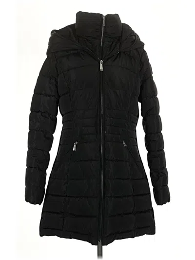 Pre-owned Laundry By Shelli Segal Coat In Black