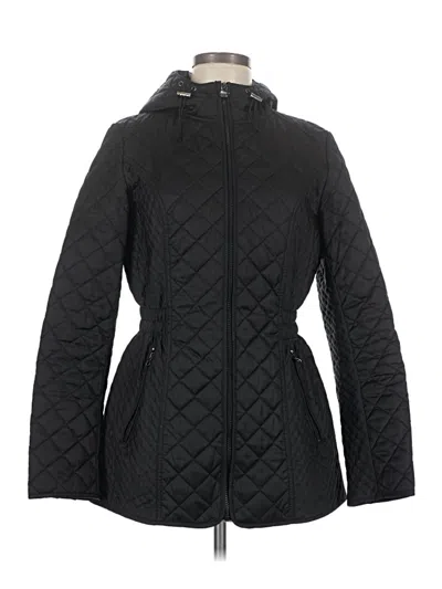 Pre-owned Laundry By Shelli Segal Coat In Black
