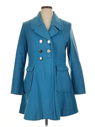 Pre-owned Laundry By Shelli Segal Coat In Blue