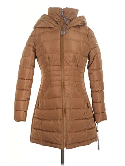 Pre-owned Laundry By Shelli Segal Coat In Brown