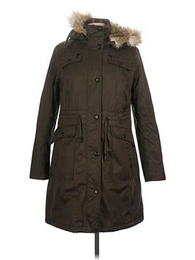 Pre-owned Laundry By Shelli Segal Coat In Brown