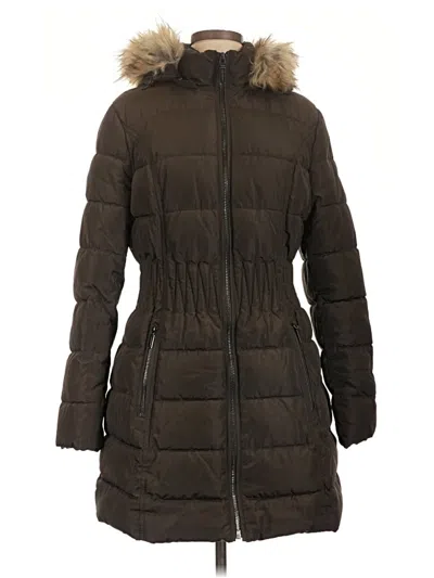 Pre-owned Laundry By Shelli Segal Coat In Brown