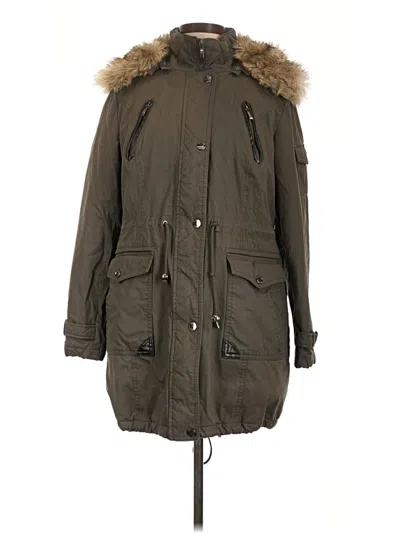 Pre-owned Laundry By Shelli Segal Coat In Green