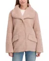 Laundry By Shelli Segal Faux Shearling Jacket In Brown