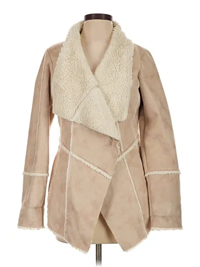Pre-owned Laundry By Shelli Segal Coat In Tan