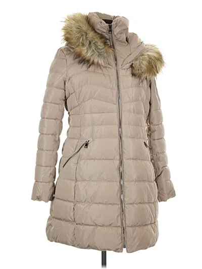 Pre-owned Laundry By Shelli Segal Coat In Tan