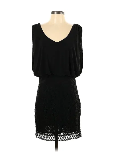 Pre-owned Laundry By Shelli Segal Cocktail Dress In Black