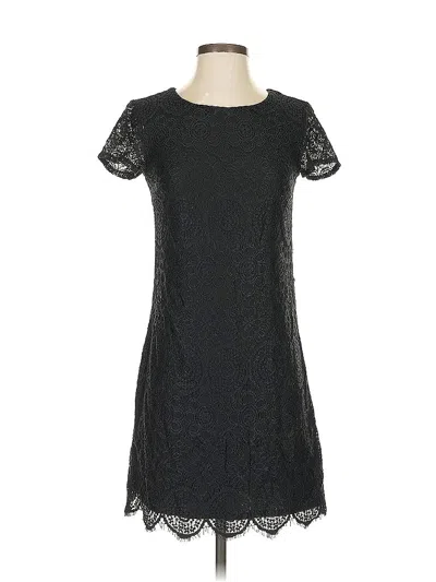 Pre-owned Laundry By Shelli Segal Cocktail Dress In Black