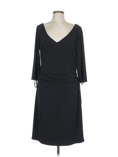 Pre-owned Laundry By Shelli Segal Cocktail Dress In Black