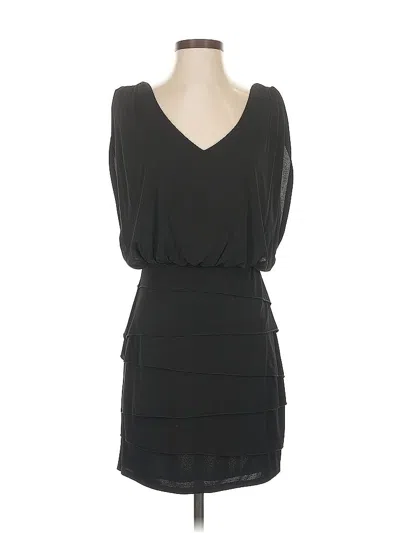 Pre-owned Laundry By Shelli Segal Cocktail Dress In Black