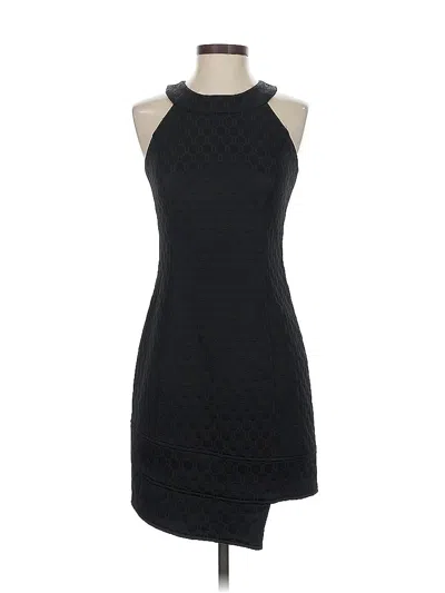 Pre-owned Laundry By Shelli Segal Cocktail Dress In Black