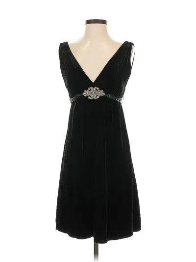 Pre-owned Laundry By Shelli Segal Cocktail Dress In Black