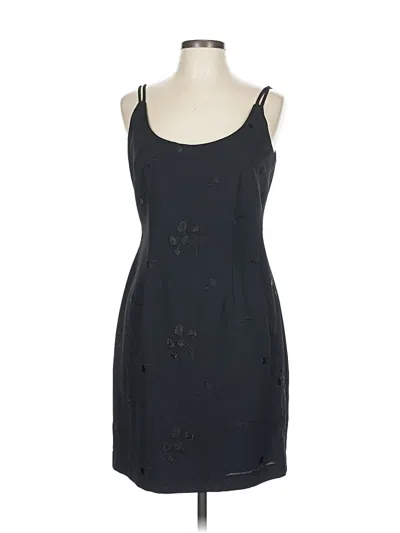 Pre-owned Laundry By Shelli Segal Cocktail Dress In Black