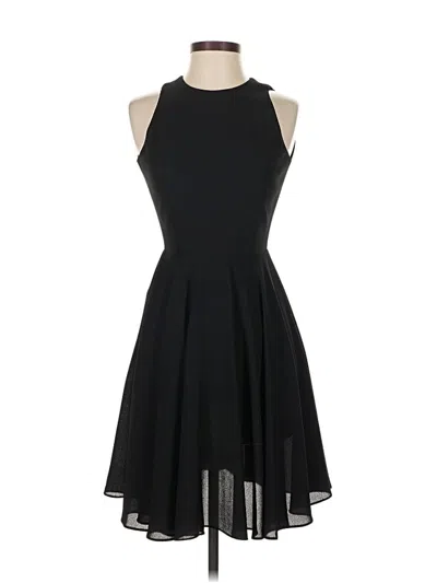Pre-owned Laundry By Shelli Segal Cocktail Dress In Black