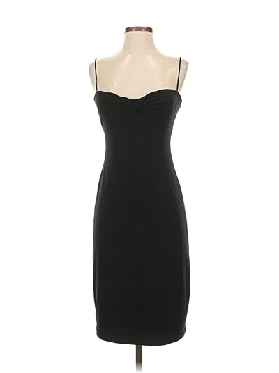 Pre-owned Laundry By Shelli Segal Cocktail Dress In Black