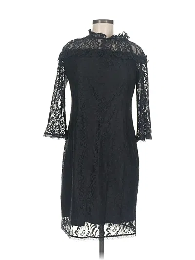 Pre-owned Laundry By Shelli Segal Cocktail Dress In Black