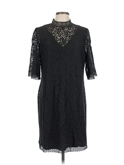 Pre-owned Laundry By Shelli Segal Cocktail Dress In Black