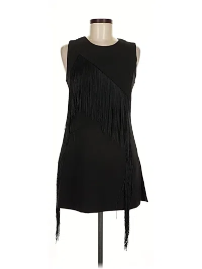 Pre-owned Laundry By Shelli Segal Cocktail Dress In Black