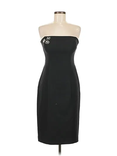Pre-owned Laundry By Shelli Segal Cocktail Dress In Black