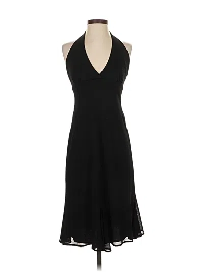 Pre-owned Laundry By Shelli Segal Cocktail Dress In Black