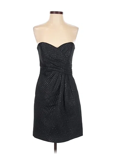 Pre-owned Laundry By Shelli Segal Cocktail Dress In Black