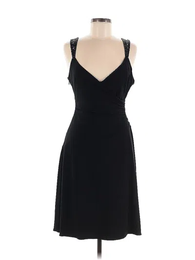 Pre-owned Laundry By Shelli Segal Cocktail Dress In Black