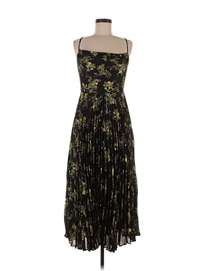 Pre-owned Laundry By Shelli Segal Cocktail Dress In Black