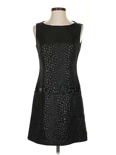 Pre-owned Laundry By Shelli Segal Cocktail Dress In Black