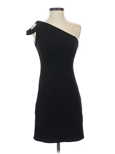 Pre-owned Laundry By Shelli Segal Cocktail Dress In Black