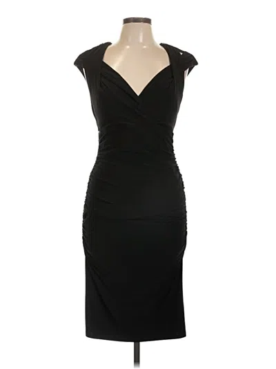 Pre-owned Laundry By Shelli Segal Cocktail Dress In Black