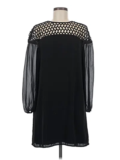 Pre-owned Laundry By Shelli Segal Cocktail Dress In Black