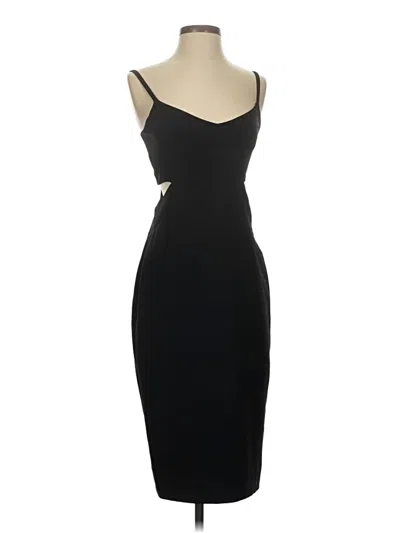 Pre-owned Laundry By Shelli Segal Cocktail Dress In Black