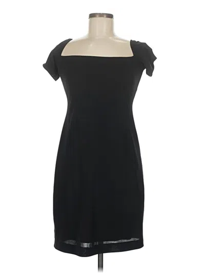 Pre-owned Laundry By Shelli Segal Cocktail Dress In Black