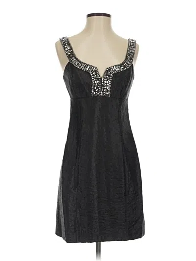 Pre-owned Laundry By Shelli Segal Cocktail Dress In Black