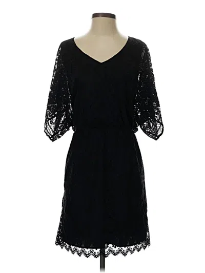Pre-owned Laundry By Shelli Segal Cocktail Dress In Black
