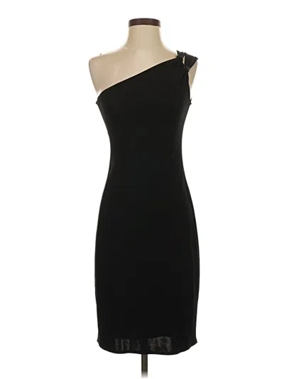 Pre-owned Laundry By Shelli Segal Cocktail Dress In Black