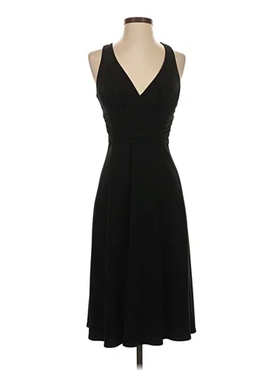 Pre-owned Laundry By Shelli Segal Cocktail Dress In Black