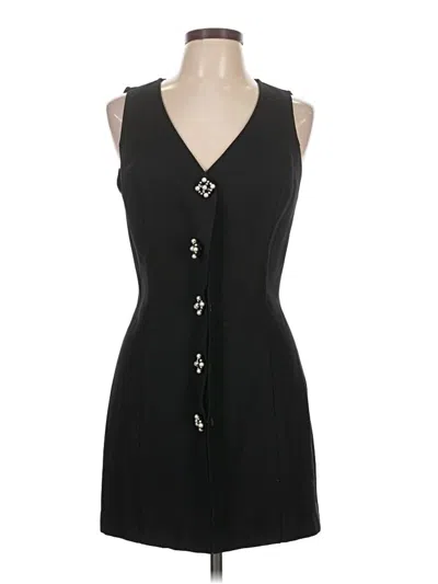 Pre-owned Laundry By Shelli Segal Cocktail Dress In Black