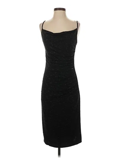 Pre-owned Laundry By Shelli Segal Cocktail Dress In Black