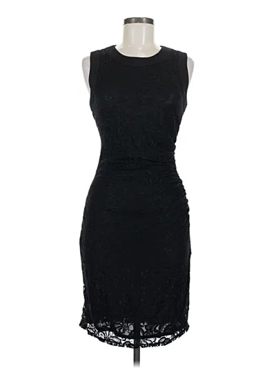 Pre-owned Laundry By Shelli Segal Cocktail Dress In Black