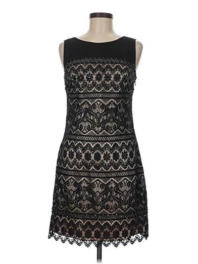 Pre-owned Laundry By Shelli Segal Cocktail Dress In Black