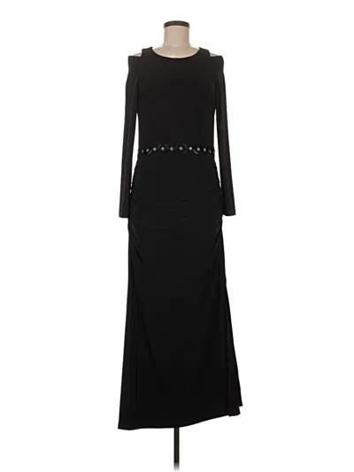 Pre-owned Laundry By Shelli Segal Cocktail Dress In Black
