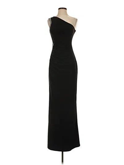 Pre-owned Laundry By Shelli Segal Cocktail Dress In Black